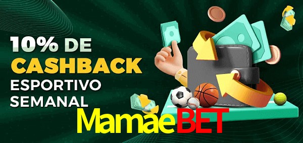 10% de bônus de cashback na Mamaebet